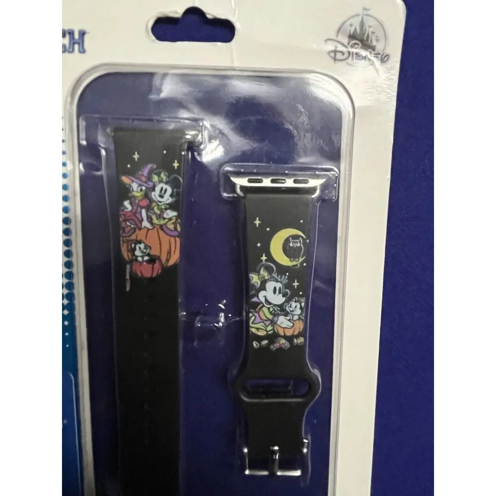 Disney Parks Halloween Minnie Mouse Apple Watch Band S 38/41mm OR L 42/45mm
